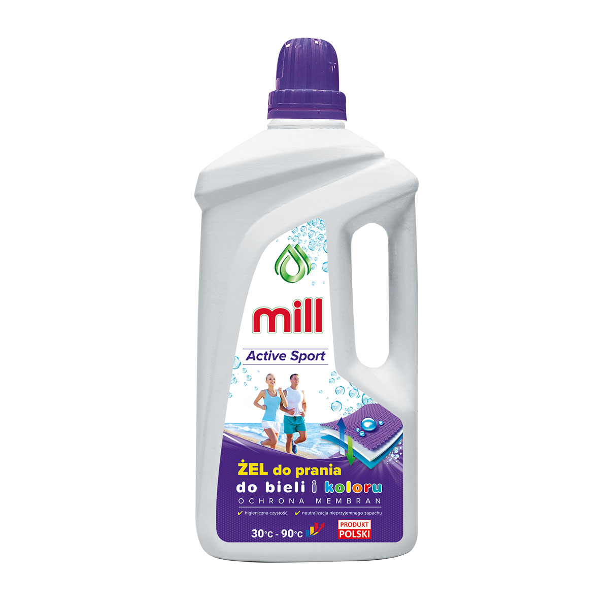 <strong>8 x 1,5 litra ŻELU DO PRANIA</strong></br>• 7,32 zł / litr</br>• do bieli i koloru</br>• active sport</br> </br>