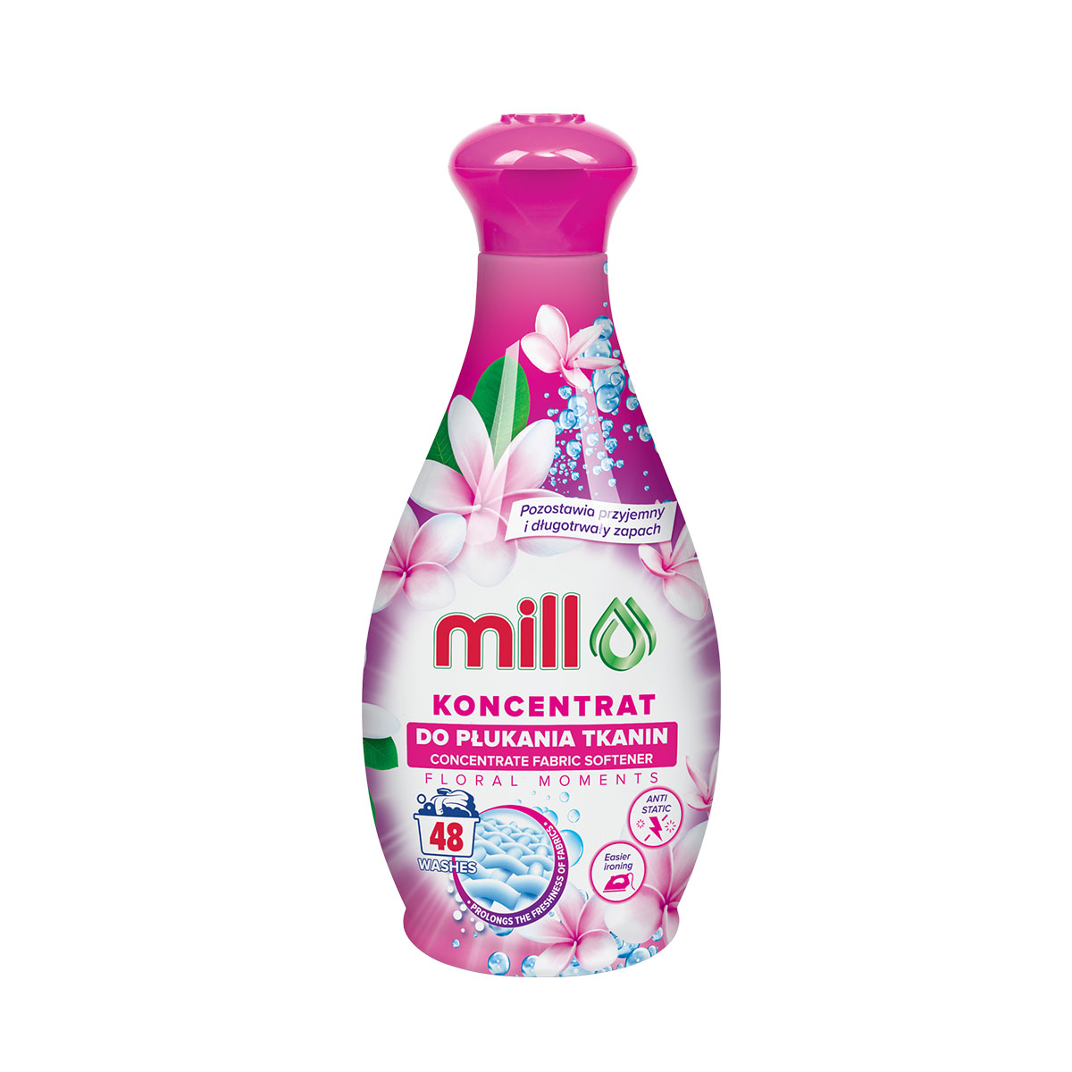 <strong>9 x 1,3 litra KONCENTRATU DO PŁUKANIA</strong></br>• 8,05 zł / litr</br>• FLORAL MOMENTS</br>• zapach świeżości</br> </br>