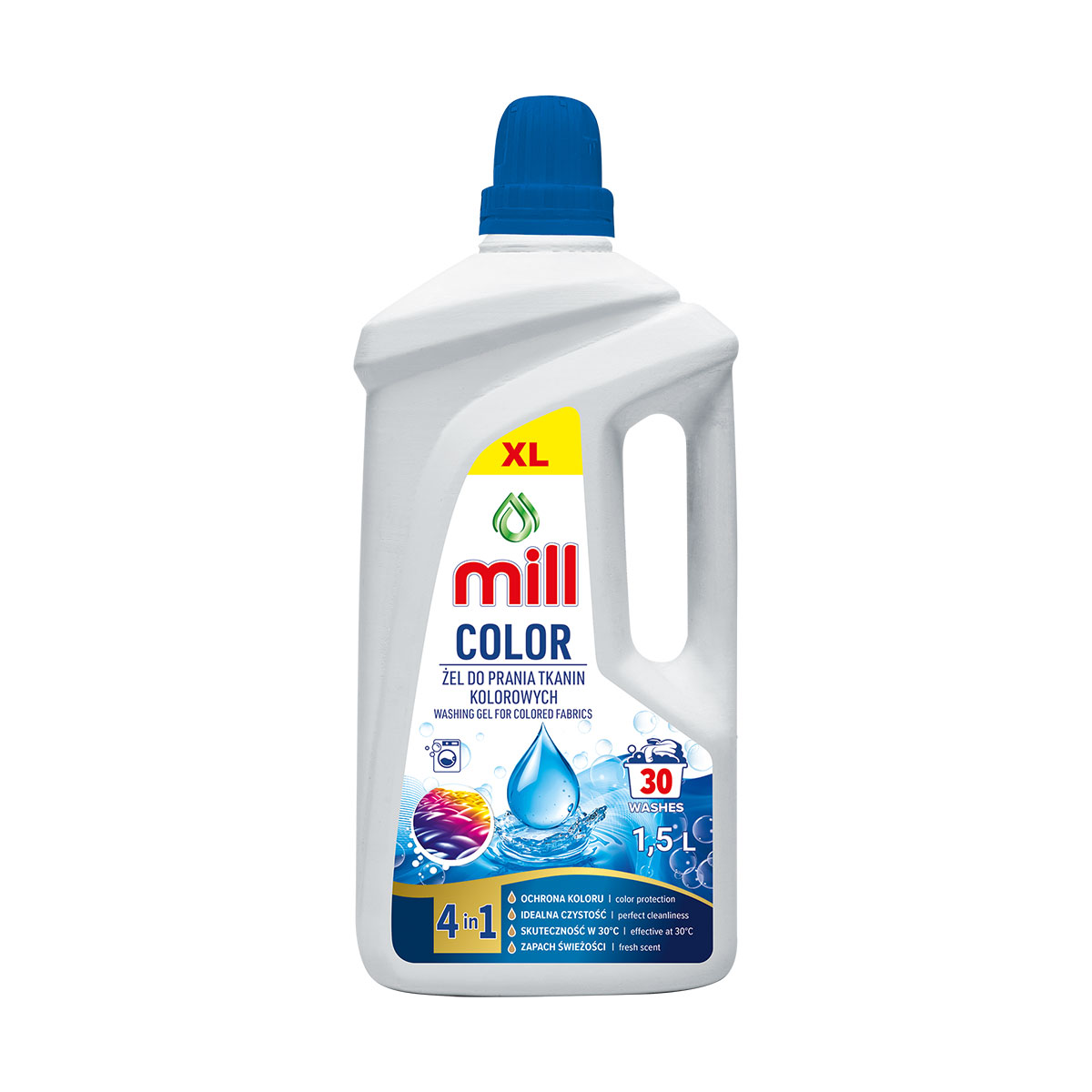 <strong>8 x 1,5 litra ŻELU DO PRANIA</strong></br>• 8.27 zł / litr</br>• do koloru</br>• zapach świeżości</br> </br>